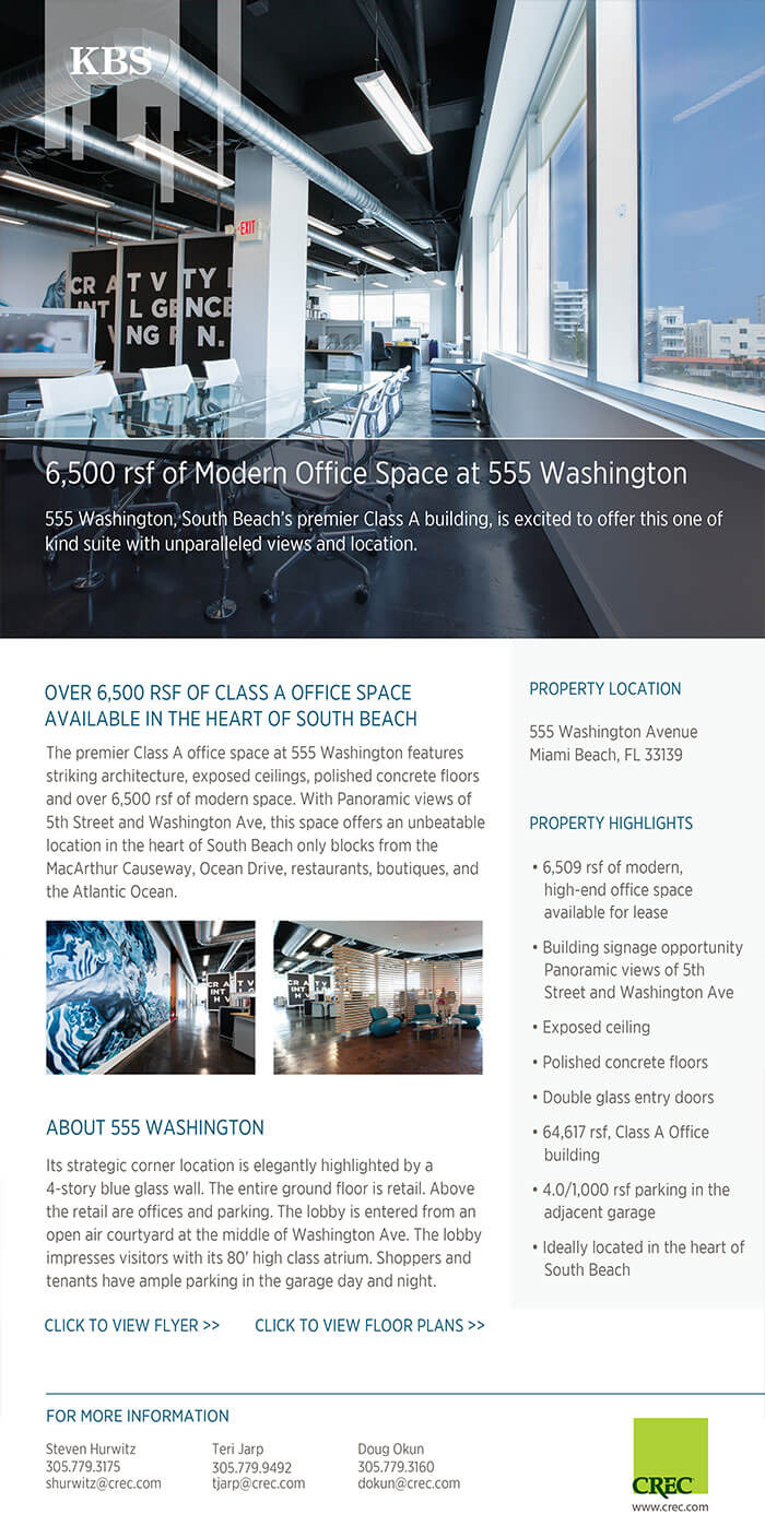 Office Real Estate Email Design