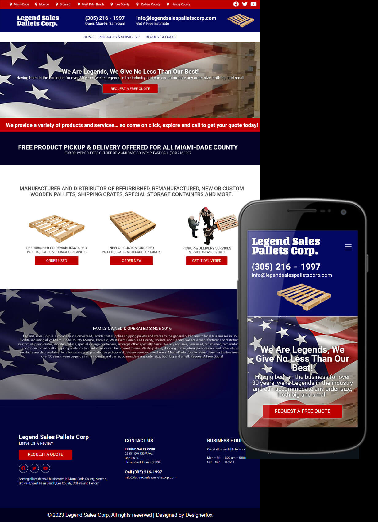 Service Provider Website